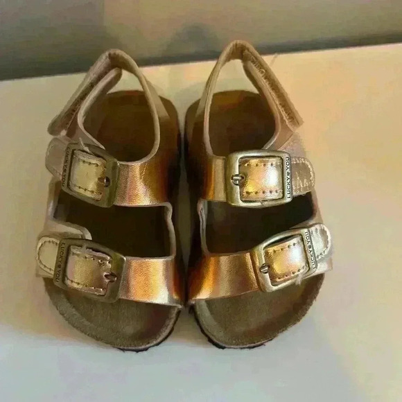 NWOT Lucky Brand toddler girls sandals - Picture 4 of 5